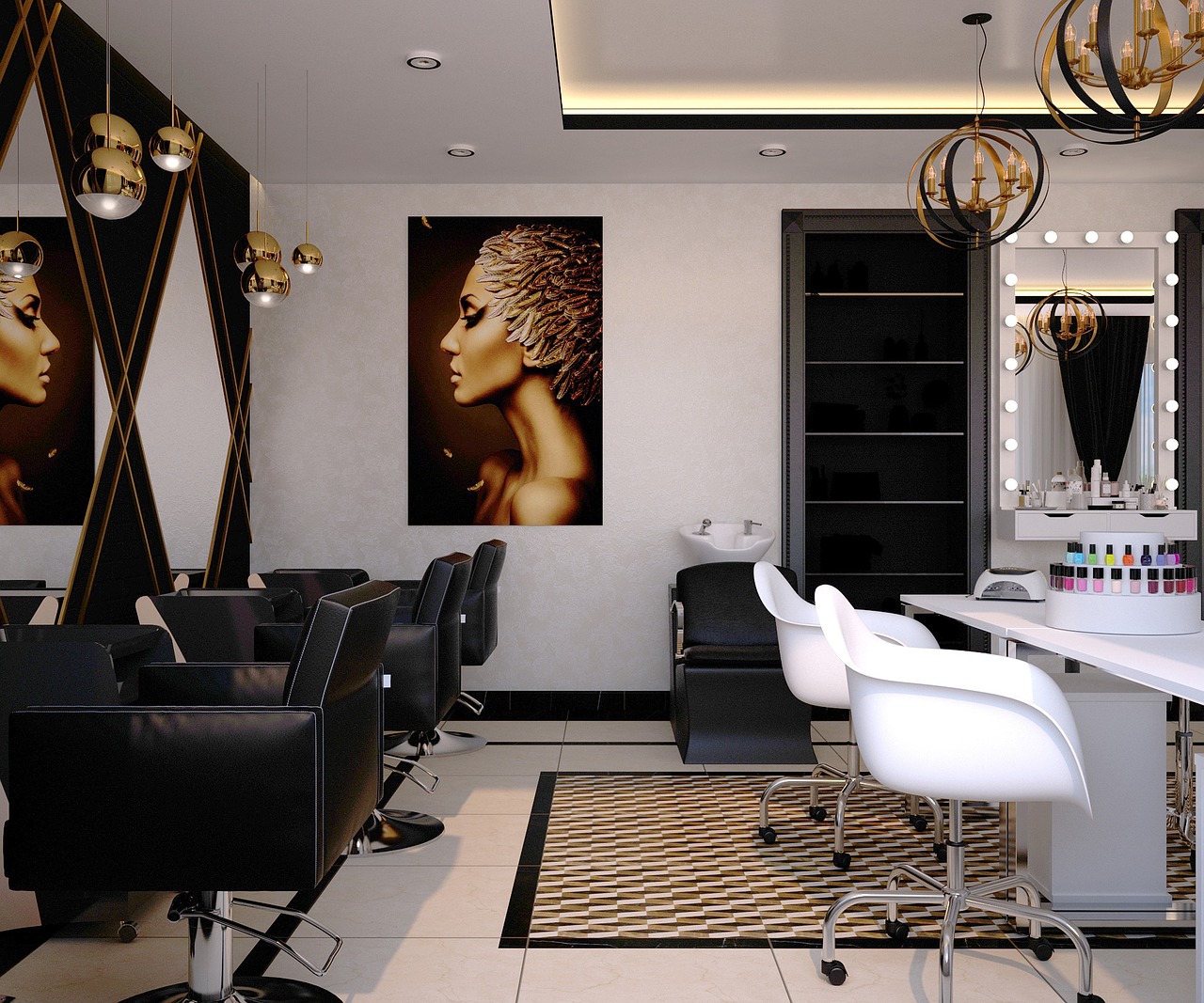 Professional salon service